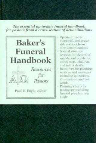 Tapa de Bakers Funeral Handbook