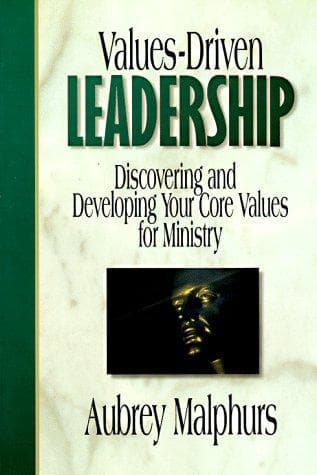 Tapa de Values-driven leadership