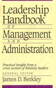 Tapa de Leadership Handbook of Management and Administration