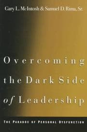 Tapa de Overcoming the Dark Side of Leadership