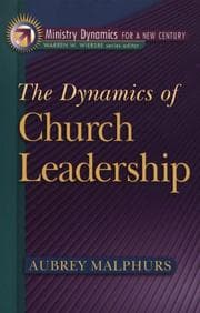 Tapa de The dynamics of church leadership