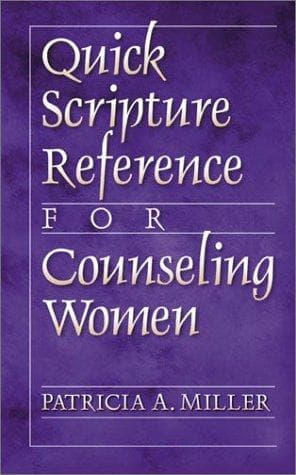 Tapa de Quick scripture reference for counseling women