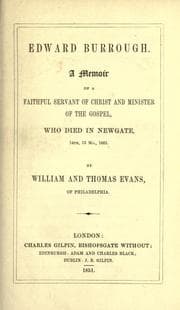 Tapa de Edward Burrough