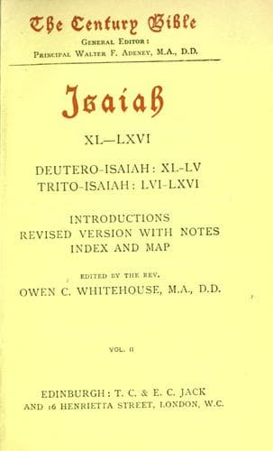Tapa de Isaiah