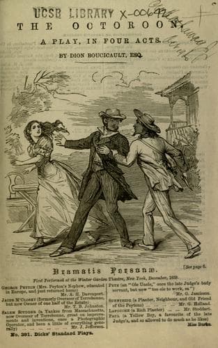 Tapa de The Octoroon