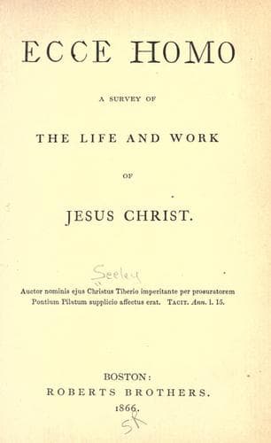 Tapa de Ecce Homo