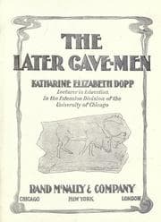 Tapa de The later cave-men