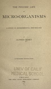 Tapa de The Psychic Life of Micro-Organisms