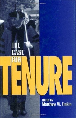 Tapa de The case for tenure