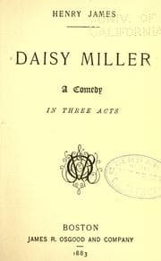 Tapa de Daisy Miller