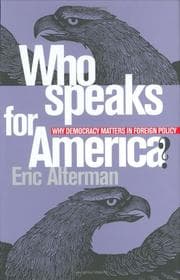 Tapa de Who speaks for America?