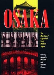 Tapa de Osaka, the merchant's capital of early modern Japan