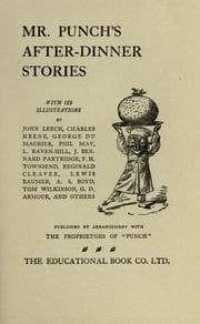 Tapa de Mr. Punch's after-dinner stories