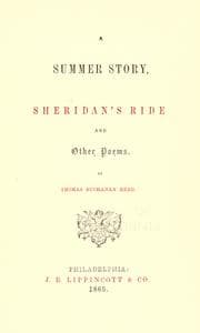 Tapa de A summer story Sheridan's ride