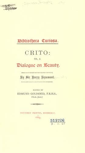 Tapa de Crito