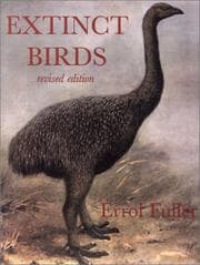 Tapa de Extinct birds