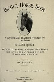 Tapa de Biggle horse book