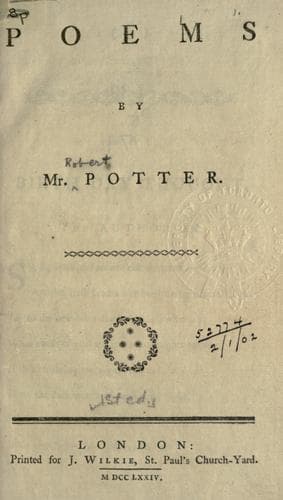 Tapa de Poems