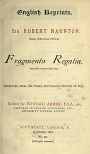Tapa de Fragmenta regalia