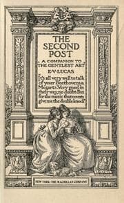 Tapa de The second post [microform]