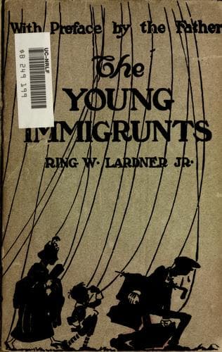 Tapa de The young immigrunts