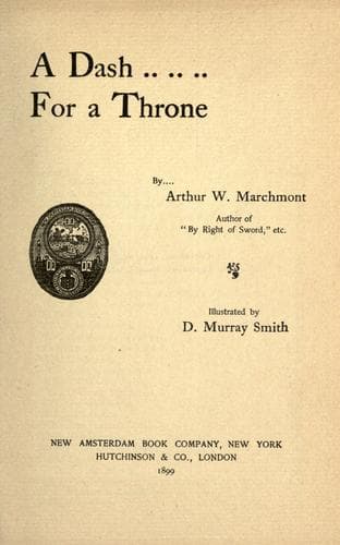 Tapa de A dash for a throne