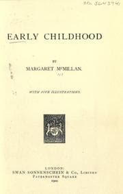 Tapa de Early childhood