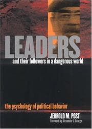 Tapa de Leaders and Their Followers in a Dangerous World