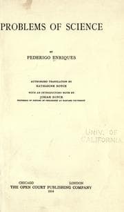 Tapa de Problems of science