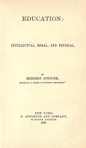 Tapa de Education: intellectual, moral, and physical