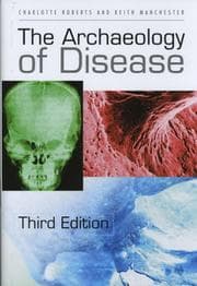 Tapa de The archaeology of disease