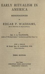 Tapa de Early ritualism in America