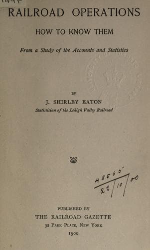 Tapa de Railroad operations
