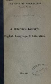 Tapa de A reference library