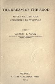 Tapa de The dream of the rood
