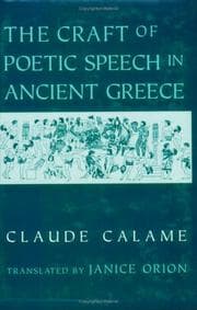Tapa de The craft of poetic speech in ancient Greece