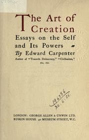 Tapa de The art of creation