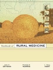 Tapa de Textbook Of Rural Medicine