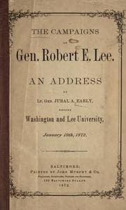 Tapa de The campaigns of Gen. Robert E. Lee