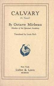 Tapa de Le calvaire