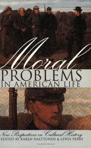 Tapa de Moral problems in American life