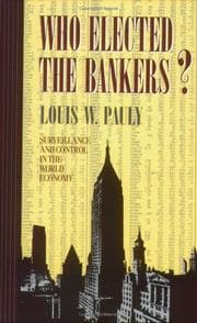 Tapa de Who elected the bankers?