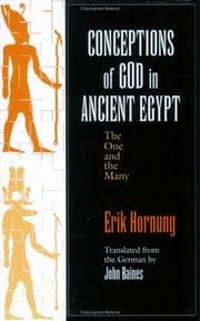 Tapa de Conceptions of God in Ancient Egypt