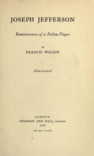 Tapa de Joseph Jefferson