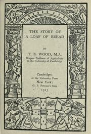 Tapa de The story of a loaf of bread