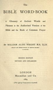 Tapa de The Bible word-book