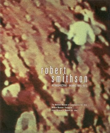 Tapa de Robert Smithson retrospective