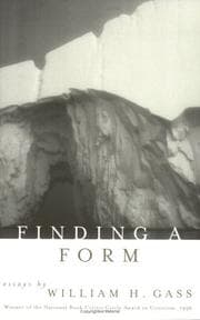 Tapa de Finding a form