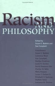 Tapa de Racism and philosophy