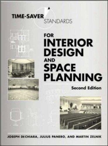 Tapa de Time-saver standards for interior design and space planning